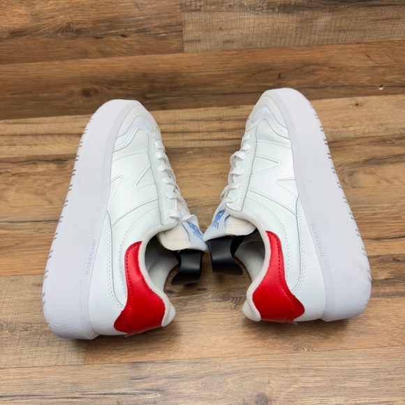 New Balance 302 White True Red Casual Sneakers Men Size 8.5 CT302LH - Picture 7 of 9